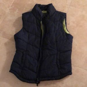 Navy blue vest